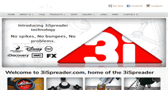 Desktop Screenshot of 3ispreader.com
