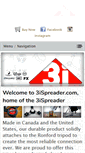 Mobile Screenshot of 3ispreader.com
